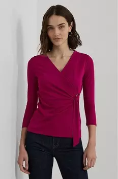 Блуза Lauren Ralph Lauren, бордовый