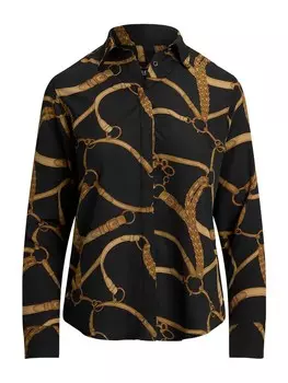 Блуза Lauren Ralph Lauren, черный