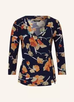 Блуза LAUREN RALPH LAUREN mit 3/4-Arm, синий