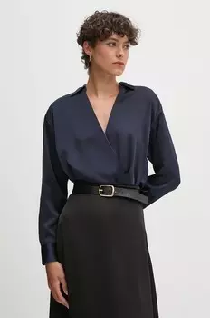 Блуза Lauren Ralph Lauren, темно-синий