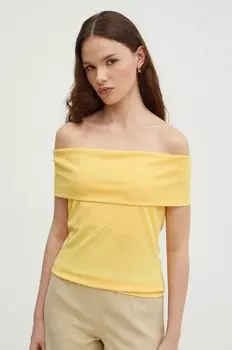 Блуза Lauren Ralph Lauren, желтый