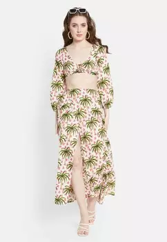 Блуза LAZE Be Sunset, зеленый