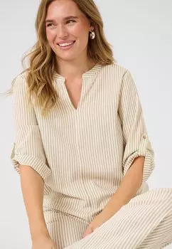 Блуза LCKamri Foldup Love Copenhagen, бежевый