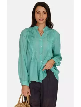 Блуза Le Jardin du Lin, бирюзовый