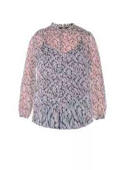 Блуза Le Temps des Cerises Freizeitbluse MACLEAR, синий