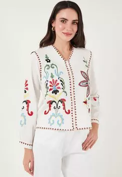 Блуза LELA, бежевый