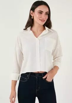 Блуза LELA, кремовый