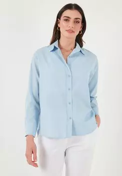 Блуза LELA, светло-голубой