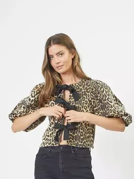 Блуза LeoCC Co'couture, бежевый