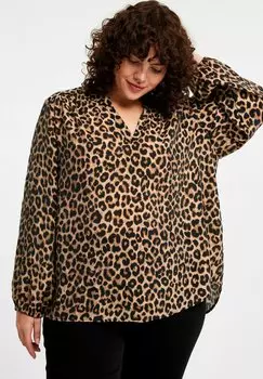 Блуза LEOPARDMNSTRAD XLNT by Kappahl, бежевый