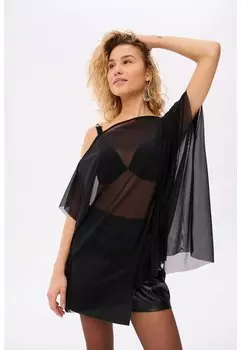 Блуза LESLIE blue shadow, черный