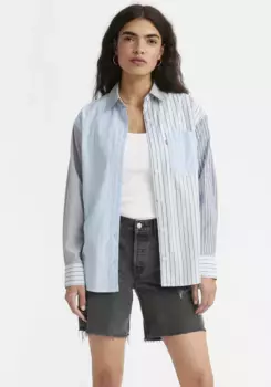 Блуза Levi's с длинными рукавами "LV блузка NOLA OVERSIZED", цвет Lorelai Stripe Omphalodes