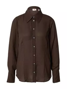 Блуза LEVIS Blouse Maeve, цвет Brown/Dark brown