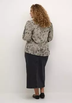 Блуза LIANA Kaffe Curve, серый