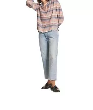 Блуза «Лили» в клетку «Эклипс» TROVATA, цвет eclipse plaid