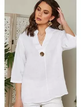 Блуза Lin Passion, белый