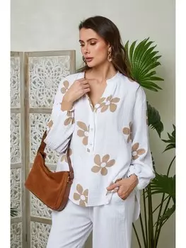 Блуза Lin Passion, белый