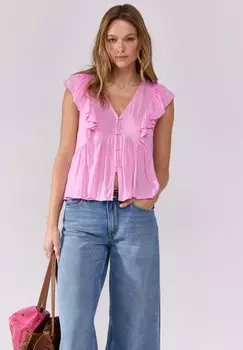 Блуза Lindex, фуксия