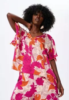 Блуза LINZY blue shadow, розовый