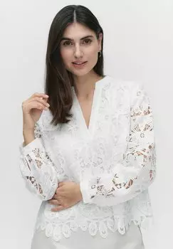 Блуза LISEN BRODERIE ANGLAISE STOCKH LM, белый