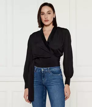 Блуза Liu Jo Slim Fit, черный
