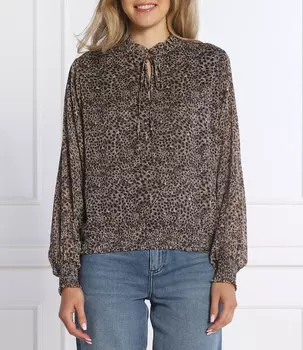 Блуза Liu Jo TS NAV Relaxed fit, коричневый