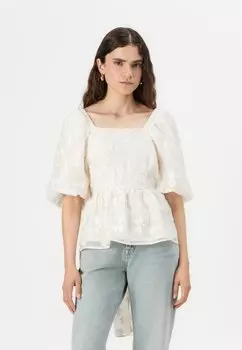 Блуза LIZE YAS, слоновая кость