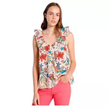 Блуза Lois Jeans 123744, коричневый