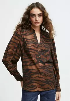 Блуза LOLA CASADEMUNT, коричневый