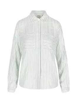 Блуза LolaLiza Blouse, зеленый/белый