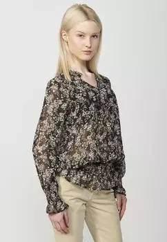 Блуза LONG SLEEVE Koroshi, черный