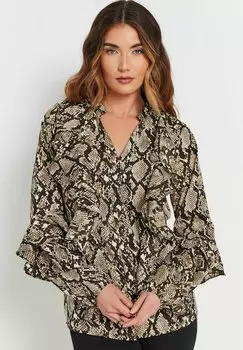 Блуза Long Tall Sally, коричневый