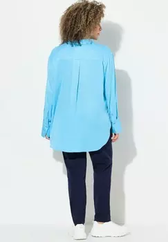 Блуза LONGLINE Ulla Popken, бирюзовый