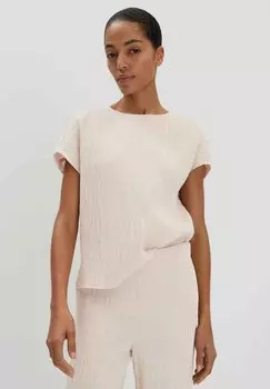 Блуза LOOSE FIT CRINKLED someday., бежевый
