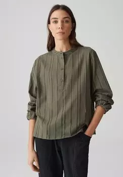 Блуза LOOSE FIT LACE OPUS, оливковый