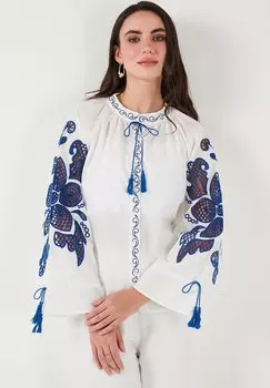 Блуза LOOSE FIT LELA, белый