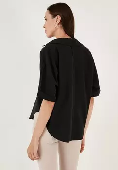 Блуза LOOSE FIT LELA, черный
