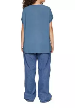 Блуза LOOSE FIT QS, синий