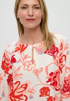 Блуза LOOSE FIT s.Oliver BLACK LABEL, кремовый