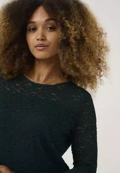 Блуза Love Copenhagen, темно-зеленый