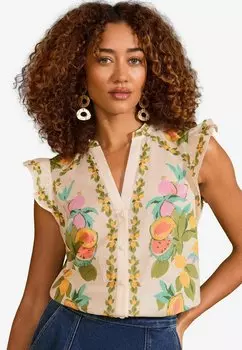 Блуза Love & Roses, белый