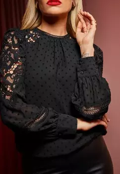 Блуза Love & Roses, черный
