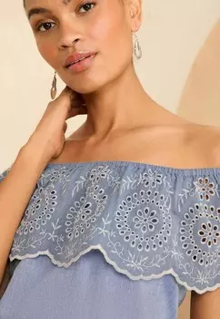 Блуза Love & Roses, синий