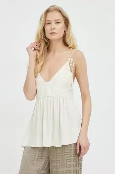 Блуза Lovechild, бежевый