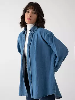 Блуза LTB Jeanshemd Rissey, синий