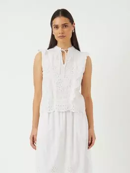 Блуза LUMA YAS, белый