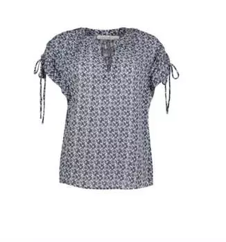 Блуза Luna синего цвета bishop + young