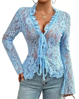 Блуза Luna Tuccini, синий