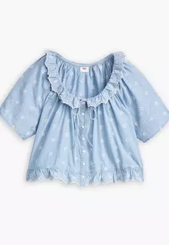 Блуза LYKA BLOUSE Levi's, синий деним