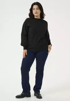 Блуза LYNIA Kaffe Curve, черный